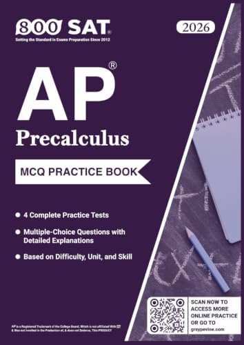Amazon.com: AP PRECALCULUS: COMPREHENSIVE POINTS NOTE & 5 PRACTICE